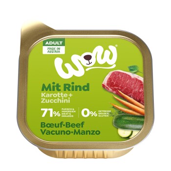 WOW ADULT 11 x 150 g Wołowina