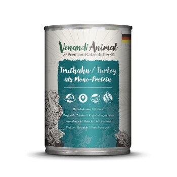 Venandi Animal Mono-Protein 6 x 400 g Indyk