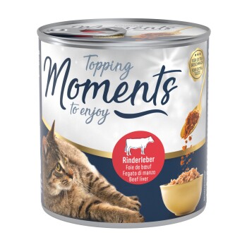 MOMENTS Topping Powder Wątroba wołowa 8x60 g