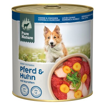 Pure Nature Adult 6 x 800 g Koń i kurczak