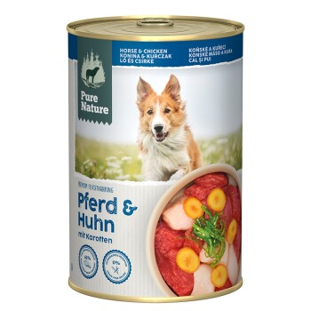 Pure Nature Adult 6 x 400 g Koń i kurczak