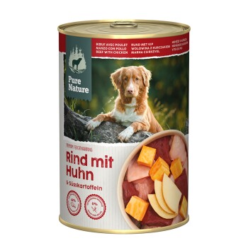 Pure Nature Adult 6 x 400 g Wołowina z kurczakiem