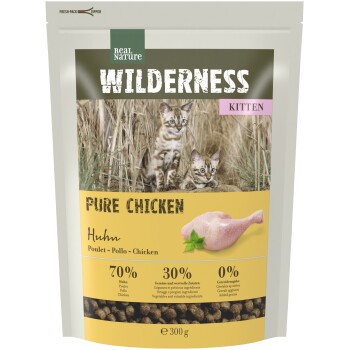 REAL NATURE Wilderness Kitten Pure Chicken 300 g