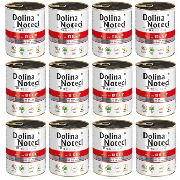 Dolina Noteci Premium Adult bogata w wołowinę puszka 12x800 g