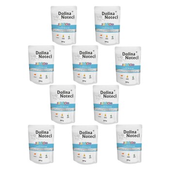 Dolina Noteci Premium Junior bogata w jagnięcinę saszetka 10x300 g