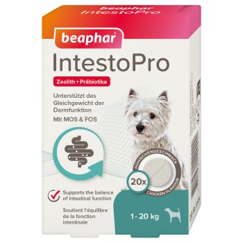 Beaphar IntestoPro Tabs dla małych psów 20 szt.