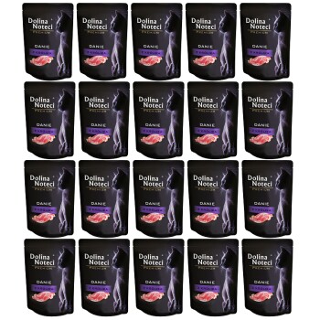 Dolina Noteci Premium Mokra karma dla kota danie z królika 20x85 g