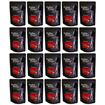 Dolina Noteci Premium Mokra karma dla kotów sterylizowanych danie z wołowiny 20x85 g