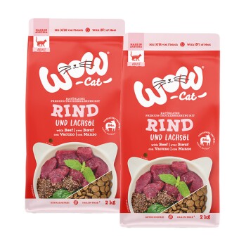 WOW Cat Adult Wołowina 2x2 kg