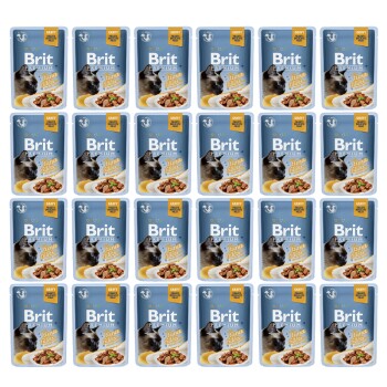 Brit Pouch Gravy Fillets with Tuna 24 x 85 g