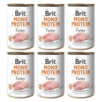 Brit Mono Protein indyk 6 x 400 g