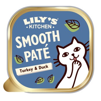 LILY'S KITCHEN mokra karma dla kota Adult Smooth Patè Kaczka i indyk 19x85 g