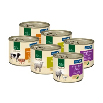 REAL NATURE Adult Zestaw mieszany 6 x 200 g Zestaw mieszany 1