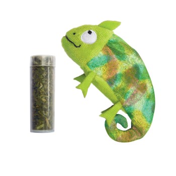 KONG Zabawka Kameleon do ponownego napełnienia kocimiętką