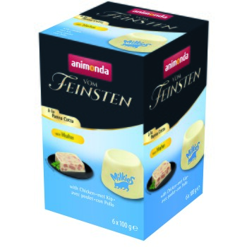 animonda Vom Feinsten Adult à la Panna Cotta Kurczak 6x100 g