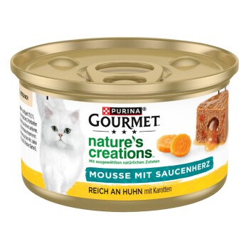 GOURMET PURINA Adult Natures Creations Mousse 12 x 85 g Kurczak