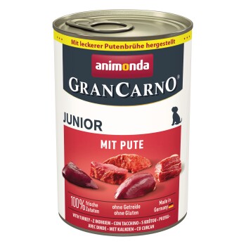 animonda GranCarno Original Junior Indyk 6x400 g