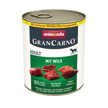 animonda GranCarno Original Adult Dziczyzna 6x800 g
