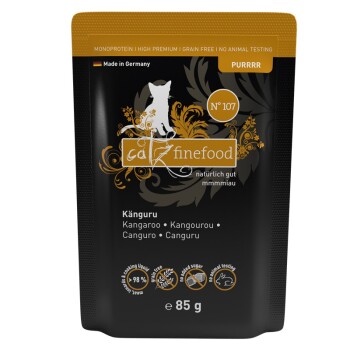 Catz finefood mokra karma dla kota Purrrr Adult Nr 107 Kangur 32x85 g
