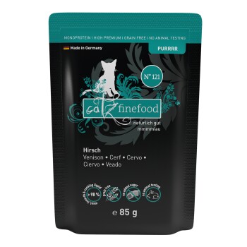 Catz finefood mokra karma dla kota Purrrr Adult Nr 121 Jeleń 64x85 g