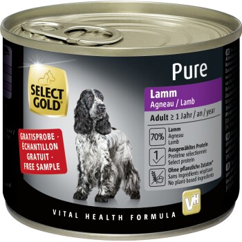 SELECT GOLD Pure Adult Jagnięciną 12x200 g