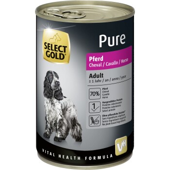 SELECT GOLD Pure Adult Konina 24x400 g