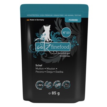 Catz finefood mokra karma dla kota Purrrr Adult Nr 113 Baranina 64x85 g