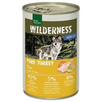 REAL NATURE WILDERNESS Adult Pure Turkey 12x400 g