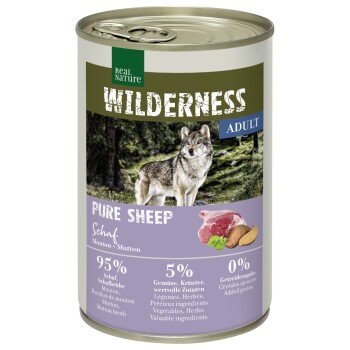 REAL NATURE WILDERNESS Adult Pure Sheep Baranina 12x400 g