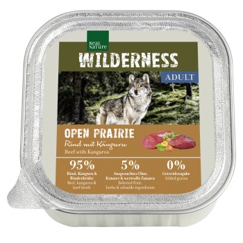 REAL NATURE WILDERNESS Adult Wołowina z Kangurem 32x100 g