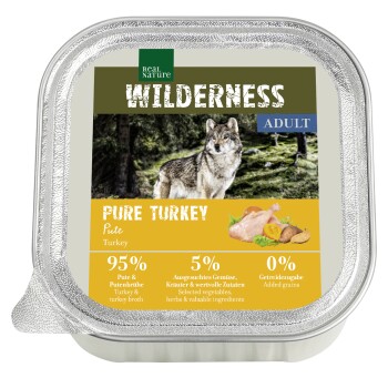 REAL NATURE WILDERNESS Adult Pure Turkey 64x100 g