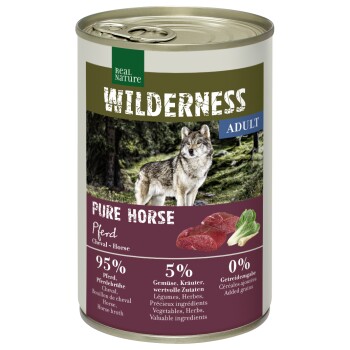 REAL NATURE WILDERNESS Adult Pure Horse — Konina 24x400 g