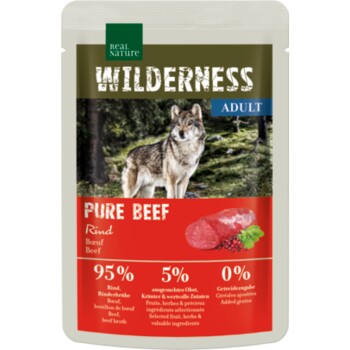 REAL NATURE WILDERNESS Adult Pure Beef 24x100 g
