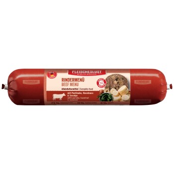 Fleischeslust Karma mokra dla psów Classic Adult Wołowina dla zwierząt domowych 16x400 g