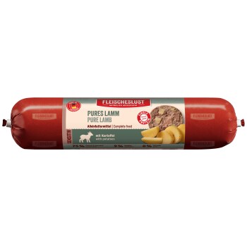 Fleischeslust Karma mokra dla psów Sensitiv Adult Jagnięciną 16x400 g