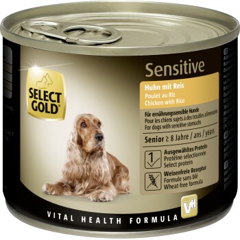 SELECT GOLD mokra karma dla psa Sensitive Senior 24x200 g