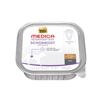 SELECT GOLD Medica dieta lekkostrawna Indyk z Ryżem 20x150 g