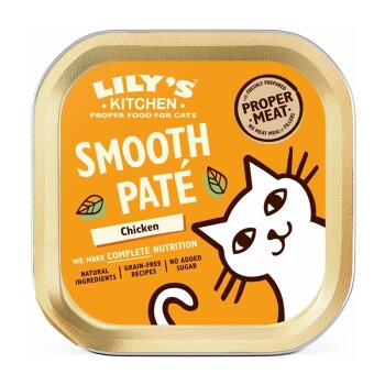 LILY'S KITCHEN mokra karma dla kota Adult Smooth Patè Kurczak 76x85 g