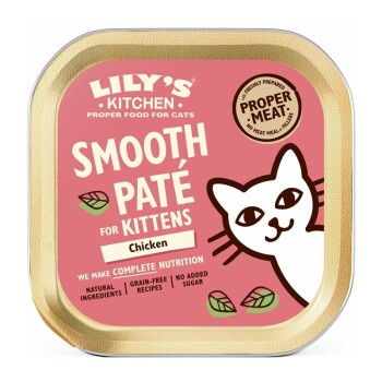 LILY'S KITCHEN karma mokra Kitten Smooth Patè Kurczak 38x85 g
