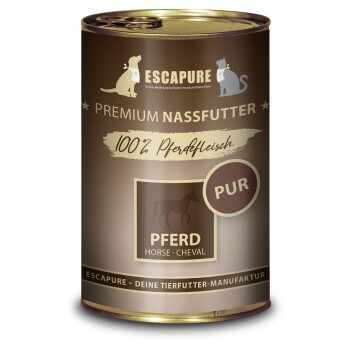 ESCAPURE Karma mokra Pur Adult Konina 6x400 g