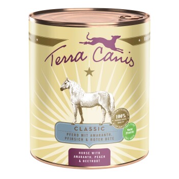 Terra Canis Karma mokra dla psów Classic Adult Konina 6x800 g