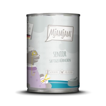 MjAMjAM mokra karma dla kota seniora 6x400 g Kurczak