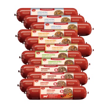 Fleischeslust Karma mokra dla psów Classic Adult Asortyment mieszany 12 x 800 g
