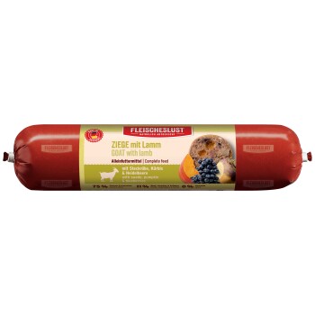 Fleischeslust Karma mokra dla psów Classic Adult Koza i jagnięcina 16x400 g