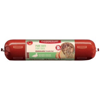 Fleischeslust Karma mokra dla psów Sensitiv Adult Kaczka 16x400 g