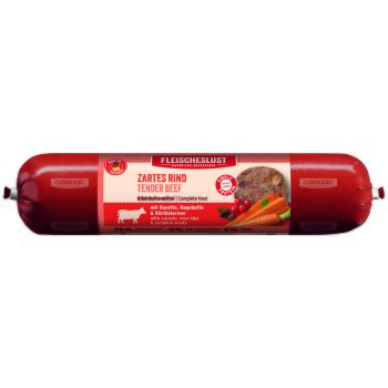 Fleischeslust Karma mokra dla psów Classic Adult Wołowina 12x800 g