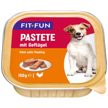 FIT+FUN Pasztet 11 x 150 g Drób 24x150 g