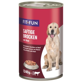 FIT+FUN Ragout Wołowina 12x1,24 kg