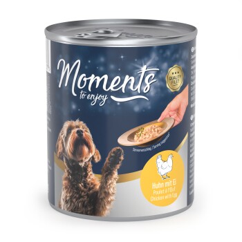 MOMENTS Adult Kurczak z jajem 24x220 g