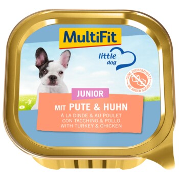 MultiFit Junior Little Dog 22x150 g